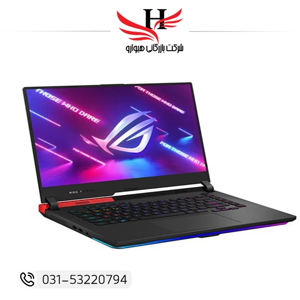 لپ تاپ گیمینگ ایسوس ASUS ROG Strix G513QM با پردازنده Ryzen 9‑5900HX، حافظه رم 16 گیگابایت، ذخیره‌سازی 1 ترابایت SSD، کارت گرافیک 6 گیگابایتی RTX 3060 – عمده‌فروشی هیوارو در شهرضا و تهران